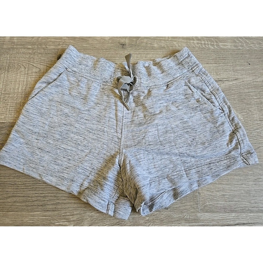 Athleta Shorts Womens XS Gray Heathered Balance 4" Shortie Casual Lounge Stretch